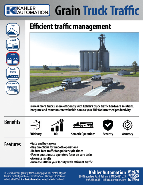 Grain Truck Traffic